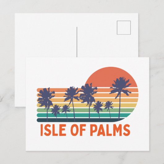 ISLE OF PALMS ポストカード (正面/裏面)