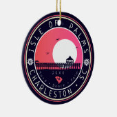 Isle of Palms SCレトロサンセットデミナル80s セラミックオーナメント (右)