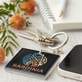 Isle of Sardinia Italy キーホルダー (正面右)