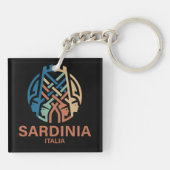 Isle of Sardinia Italy キーホルダー (裏面)