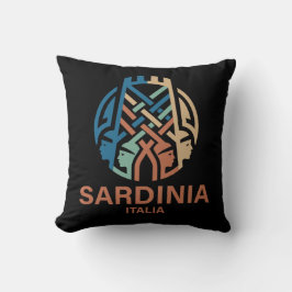 Isle of Sardinia Italy クッション