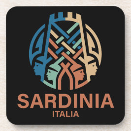 Isle of Sardinia Italy コースター