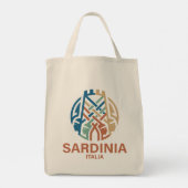 Isle of Sardinia Italy トートバッグ (裏面)