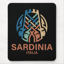 Isle of Sardinia Italy マウスパッド