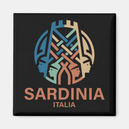 Isle of Sardinia Italy マグネット