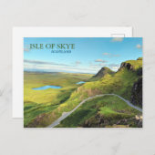 Isle of Skye, Quiraing，スコットランド，英国 ポストカード (正面/裏面)