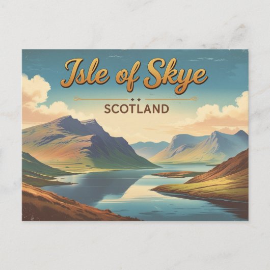 Isle of Skye – Scotland’s Wild Beauty ポストカード (正面)