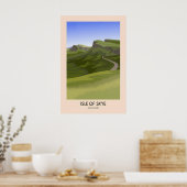 Isle of Skye Scotland Travel Poster ポスター (キッチン)