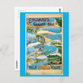 Isle of Wight, England, Garden Isle, Travel ポストカード (正面/裏面)