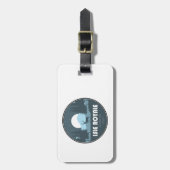 Isle Royale National Park Deer ラゲッジタグ (正面縦)