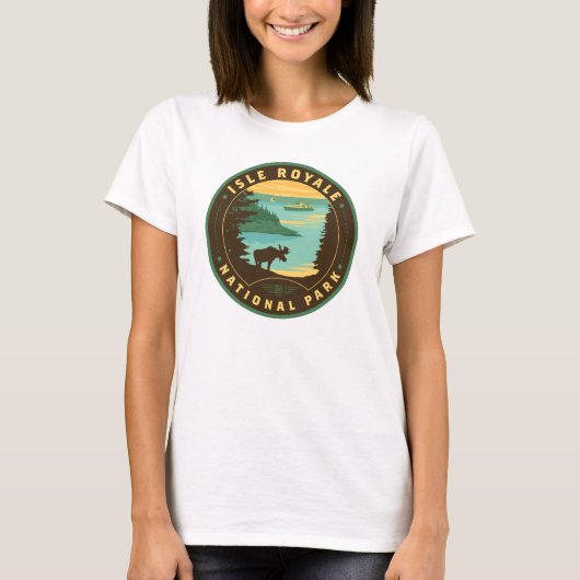 Isle Royale National Park Tシャツ (正面)