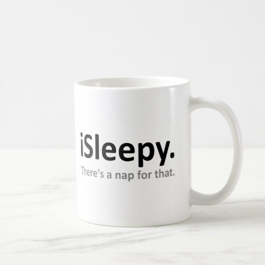 iSleepyおもしろマグカップ コーヒーマグカップ (右)
