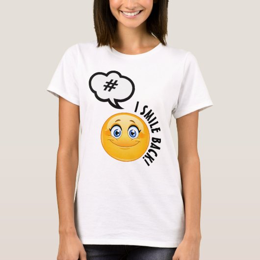 #ISmileBack Tシャツ (正面)