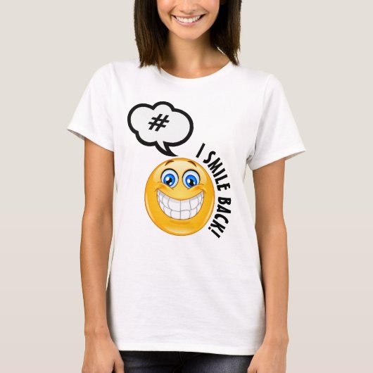 #ISmileBack Tシャツ (正面)