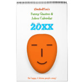 iSmilyユーおもしろい引用文&ジョーク2025年新年の壁 カレンダー (カバー)