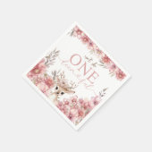 Isn’t She One Deerful Birthday Napkins スタンダードカクテルナプキン (角)