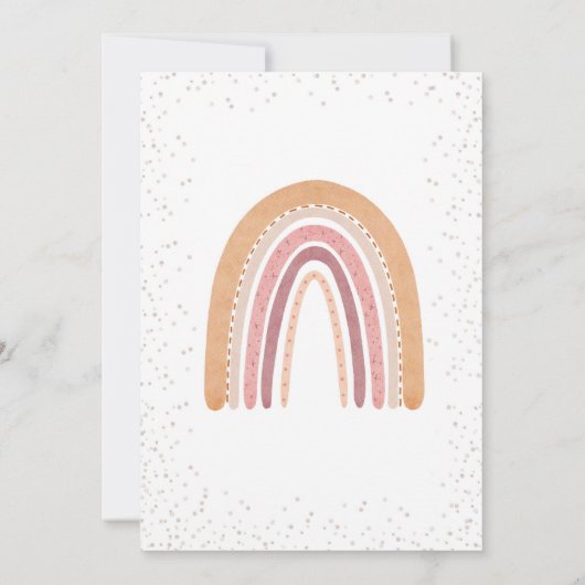 Isnt彼女は素敵なIsnt彼女はonederful 1番目の招待状 招待状 (裏面)