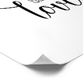 Isn't She Lovely Baby Girl Nursery Print ポスター (角)