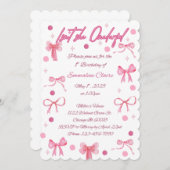 Isn't She Onderful First Birthday Invitation 招待状 (正面/裏面)