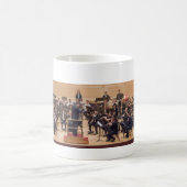 ISOのマグ、交響バンド コーヒーマグカップ (中央)