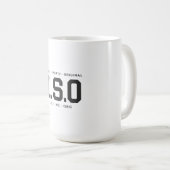 ISO コーヒーマグカップ (正面右)