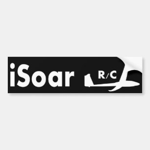 iSoar R/C バンパーステッカー