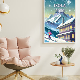 Isola 2000 : Éclat Alpin au Sommet des Cimes ポスター
