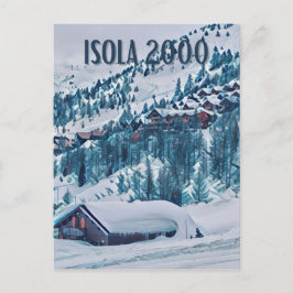 Isola 2000 Station de ski  ポストカード