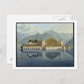Isola Bella, Lake Maggiore：棚付き庭園， ポストカード (正面/裏面)