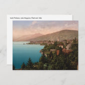 Isola Pallanza I, Lake Maggiore, Piedmont，イタリア ポストカード (正面/裏面)
