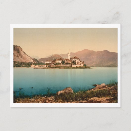 Isola Pescatori I, Lake Maggiore, Piedmont，イタリア ポストカード (正面)