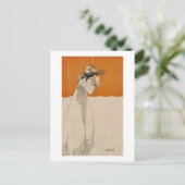 Isolde, イラストレーションfrom 'The Studio', 1895 (lith) ポストカード (スタンド正面)