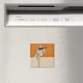Isolde, イラストレーションfrom 'The Studio', 1895 (lith) マグネット (インサイチュ (食洗機))