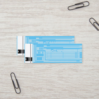 Isollinear Chip、3.0インチx 1.0インチ名刺 スキニー名刺