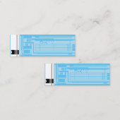 Isollinear Chip、3.0インチx 1.0インチ名刺 スキニー名刺 (正面/裏面)