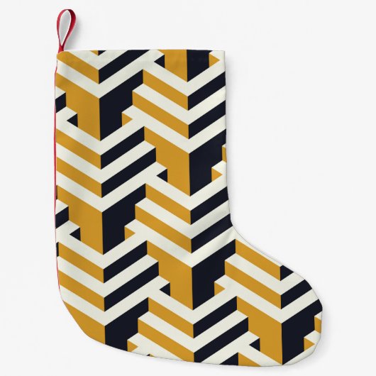 Isometric Seamless Patternart,deco,pattern,seamles スモールクリスマスストッキング (正面)