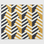 Isometric Seamless Patternart,deco,pattern,seamles ラッピングペーパー (フラット)