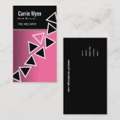 Isoselesの道カスタムなデザイナー名刺 名刺 (正面/裏面)