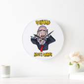 iSpeakItalianoウォールクロック ラージ壁時計 (ホーム)