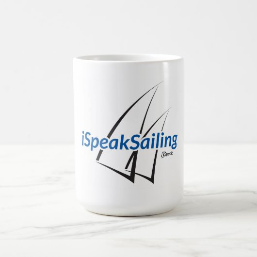 iSpeakSailingコーヒー・マグ コーヒーマグカップ (中央)