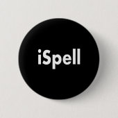 iSpell 缶バッジ (正面)