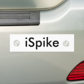 iSpikeのバンパーステッカー バンパーステッカー (車上)