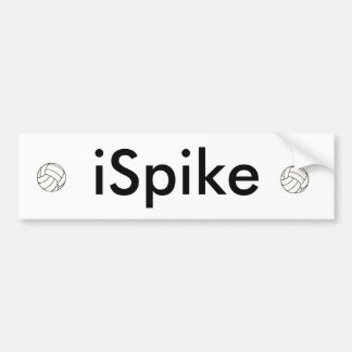 iSpikeのバンパーステッカー バンパーステッカー