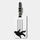 iSquatch (背景色を追加) ラゲッジタグ (正面縦)