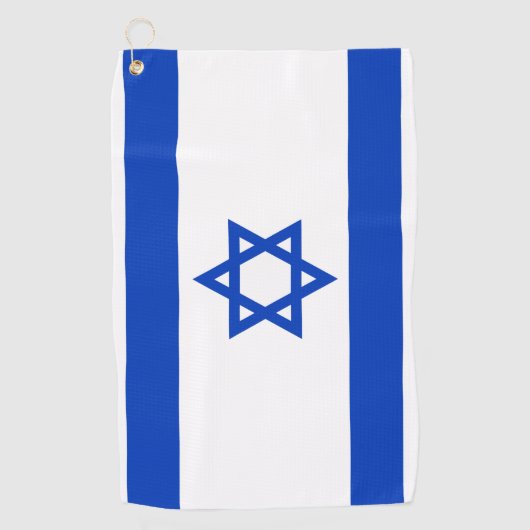 Israel flag  ゴルフタオル (正面)