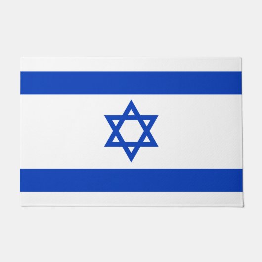 Israel flag  ドアマット (正面)