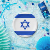 Israel flag  ペーパープレート (パーティー)
