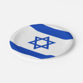 Israel flag  ペーパープレート (アングル)