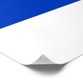 Israel flag  ポスター (角)