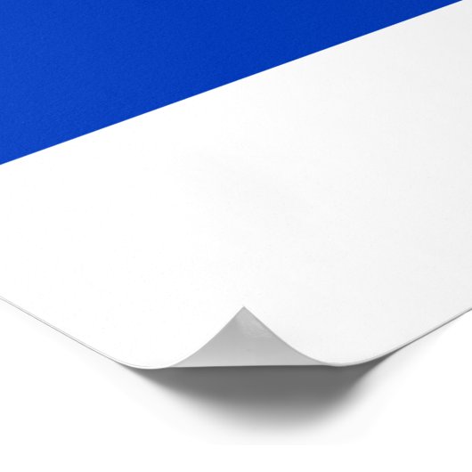 Israel flag  ポスター (角)